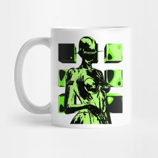 Pixel Cyborg 04 Mug